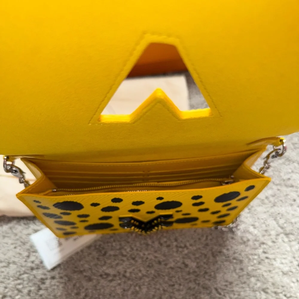 Authentic Louis Vuitton x Yayoi Kusama Twist Belt Chain Wallet - Picture 6 of 7